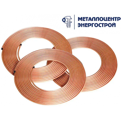 Медная труба 1/2" (12,7х0,7) ASTM В68 бухта 50м